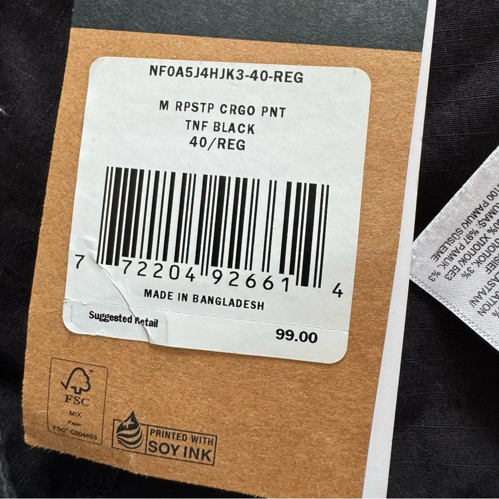 The North Face Ripstop Cargo Pants Size 40